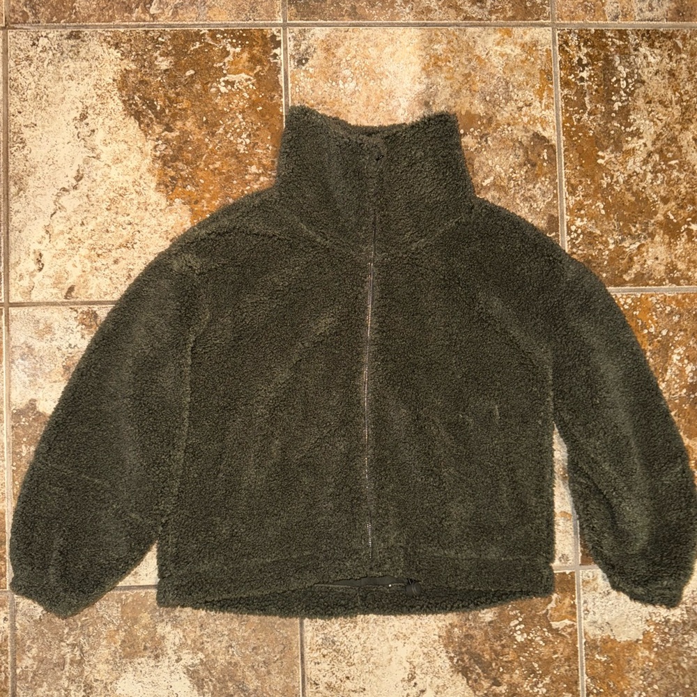 Lululemon Cinchable Fleece Zip-Up